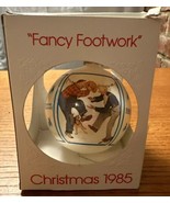  Vintage 1985 Schmid Collectors Norman Rockwell Ornament “Fancy Footwork” - £10.69 GBP