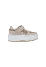 Guess Women Sneakers - 8.5 US EU 39 Beige Designer Fashion Comfort Street Shoes - $236.26 CAD