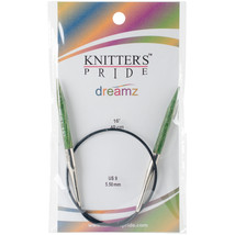Knitter&#39;s Pride-Dreamz Fixed Circular Needles 16&quot;-Size 9/5.5mm - £13.28 GBP