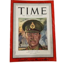 Time Magazine September 14 1942 Vol XL No 11 Alexander Of Egypt WWII Era - £11.43 GBP