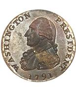 Rare Antique USA United States Washington President 1791 Coin. Explore Now! - £22.30 GBP