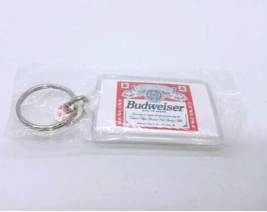 Vintage Plastic Budweiser Key Chain King Of Beers - $7.95