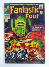 Fantastic Four #49 Marvel Comics 1st Full Galactus 2nd Silver Surfer VG ... - £700.63 GBP