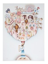 &quot;City of David&quot; by David Sharir Lithograph on Paper Limited Edition of 400 &amp; CoA - £504.04 GBP