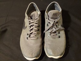 Nike Flex Supreme Tr Line Trainer Running Shoe Grey Us Sz 6 Uk 3.5 - £19.12 GBP