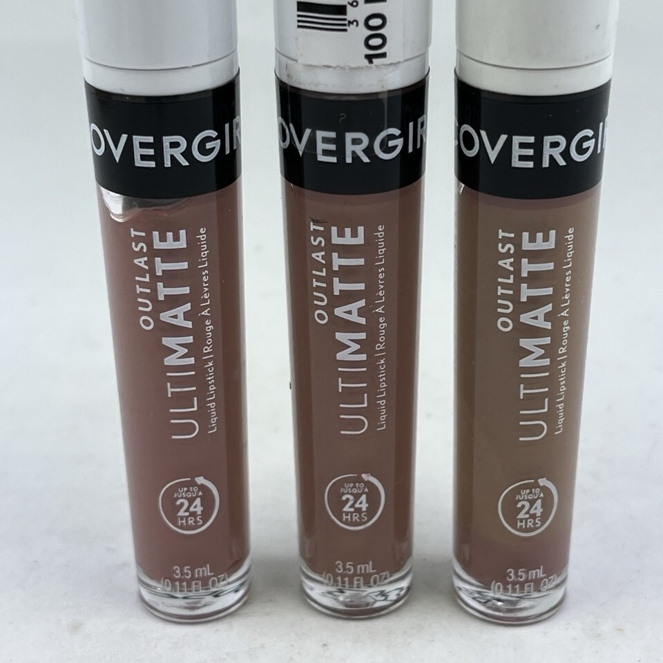 Covergirl Outlast UltiMatte Liquid Lipstick #100 Prosecco Pop New Sealed Lot 3 Item image 2