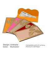 20Pc Shagun Wedding Rakhi Gifting Design Umbrella BorderEmbos EnvelopeMu... - £11.62 GBP