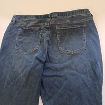 Wonderly Women’s 18 W High-Rise Pull-On Skinny Crop Jeans Jeggings Stretch Blue image 10