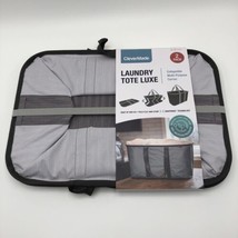 clevermade collapsible laundry tote- Collapsible Multi-purpose Carrier- ... - £37.97 GBP