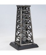 Oil Well Derrick Lighter Metal 1950s Table Shields  5 3/4&quot; Tall 3&quot; x 3&quot; ... - $29.39