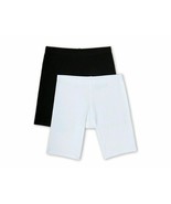 2-Pack Girls&#39; Seamless Stretch Underskirt Bike Shorts (XS 4) - £11.34 GBP