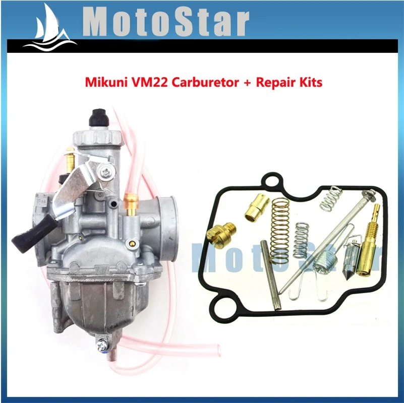 Mikuni VM22 26mm Carburetor + Carb Rebuild Repair Kit  Chinese 110cc 125cc 140cc - £238.94 GBP