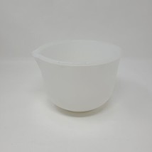 Vintage Glasbake  Milk Glass Mixing Bowl Spout for Sunbeam Mixmaster 20C... - $24.74