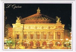 Postcard L&#39;Opera Paris France - £3.08 GBP