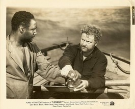 Walter Slezak Canada Lee Lifeboat Hitchcock 1944 Photo - $16.99