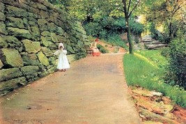 In the Park - a byway by William Merritt-Chase - Art Print - £17.32 GBP+