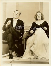 Rare 1962 NBC TV  Photo Smoking Bette Davis Jack Paar - £39.50 GBP