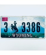 2012 United States Wyoming Sheridan County Passenger License Plate 3 3386 - £13.30 GBP