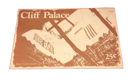 Cliff Palace Booklet Mesa Verde Colorado Travel Brochure - $3.47