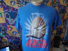 Vtg 1996 D3 The Mighty Ducks Emilio Estevez Hockey Disney Movie Promo T shirt L - £157.77 GBP