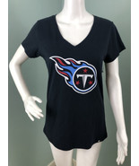 NWOT Women&#39;s &#39;47 S/S Navy Blue Football NFL Tennessee Titans V-Neck Tee ... - $394.96 MXN