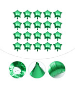 20pcs St Patricks Day Balloons Set Star Shape Balloons Romantic Bunting ... - £41.95 GBP