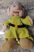 Vintage Disney Store DOPEY Plush Stuffed 12” Tall Doll Snow White &amp; the 7 Dwarfs - £13.54 GBP