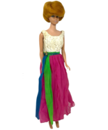 1960&#39;s Blonde Bubble Cut Barbie White Lips in 1965 &quot;Fraternity Dance&quot; #1638 - €107,69 EUR