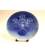 B&amp;G 1895 Jule Aften 1980 Happiness Yule Tree 9180 Plate-9-y051 - $35.00