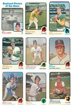 1973 Topps Baseball Stars/ HOF&#39;s/Key Player Cards U-Pick EX. - £0.97 GBP+
