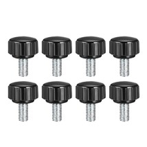 uxcell M5 x 10mm Male Thread Knurled Clamping Knobs Grip Thumb Screw on ... - £15.63 GBP