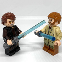 2pcs Anakin Skywalker Obi-Wan Kenobi Star Wars Revenge of the Sith Minifigures U - $27.98