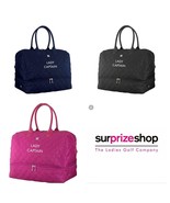 Surprizeshop Ladies Quilted Golf Holdall. Pink, Navy, etc Crested Lady C... - $53.65