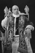 POPE PIUS XII HEAD OF CATHOLIC CHURCH AND VATICAN STATE 4X6 PHOTO POSTCARD - £5.09 GBP