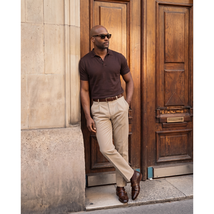 The Strat Single Monk Strap Cap Toe Brown Leather Handmade Men Shoe image 13