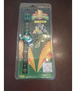  NEW Mighty Morphin Power Rangers- Green  Ranger Watch- 1993 MINT CONDIT... - $285.99