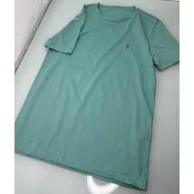 All Saints Men T Shirt Mint Green Short Sleeve Crew Neck Medium M - $19.77