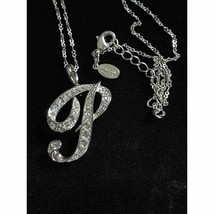 Nolan Miller Script Initial Pendant w/ Adjustable Chain (16"L plus 2"L extender) - $28.71