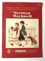 Norman Rockwell &quot;Young Love Series&quot; In Counted Cross Stitch Paragon Need... - $8.95