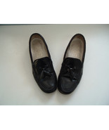 Dexter genuine handsewn leather black  tassel loafers made in USA size 7... - €31,77 EUR