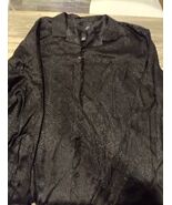 J. Ferrar Long Sleeve Black Mens Black Snake Shirt Size XL. NWT A2 - $29.69