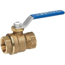 Everbilt 1/2 in. Lead Free Brass Threaded FPT x FPT Ball Valve - $13.09