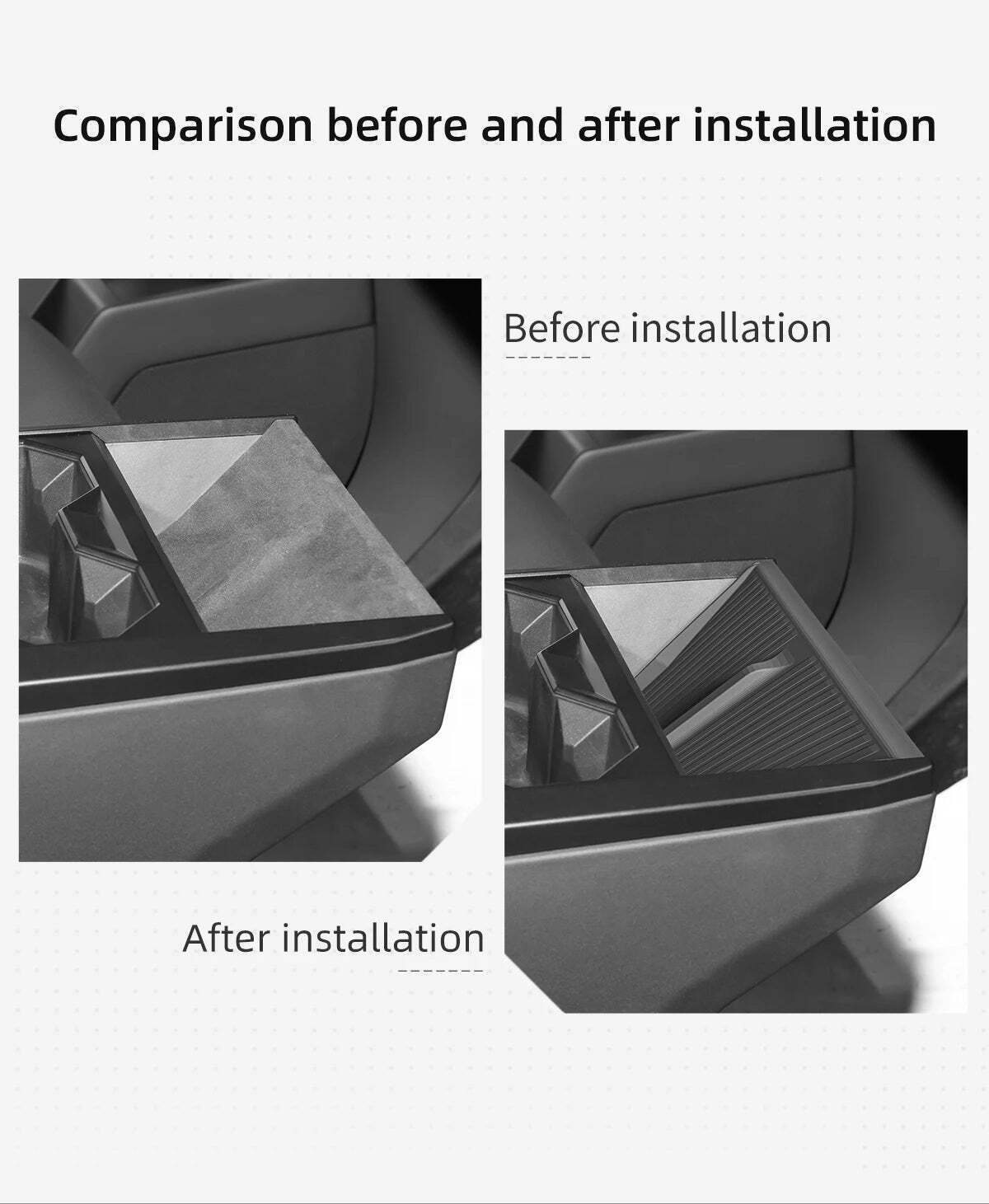 Compatible with Tesla Cybertruck 2024 Wireless Charging Non-Slip Silicone Pad Item image 11