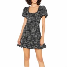 NWT Likely Alessandra Puff Sleeve Tweed Fit &amp; Flare Dress Size 10 - £110.90 GBP