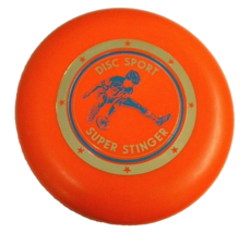Disc Sport Super Stinger 9-1/4&quot; Vtg 80s Frisbee Flying Disc (New Zealand Import) - £18.37 GBP