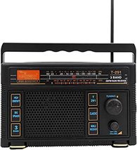 5 Core Portable Radio AM/FM Classic Vintage Battery Operated Radio Retro - £21.52 GBP