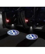 2x PCs Volkswagen Logo Wireless Car Door Welcome Laser Projector Shadow ... - £18.56 GBP