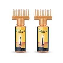 Indulekha Bringha Hair Oil Selfie Bottle, 100ml (2 pack) - £25.03 GBP