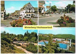 Postcard Winterberg Hochsauerland Germany Heilkl Health Resort &amp; Winter Sports - £2.18 GBP