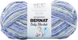 Bernat Baby Blanket Big Ball Yarn-Lovely Blue 161104-04793 - £25.62 GBP